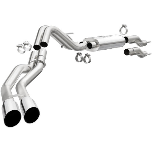 Magnaflow 15-21 Ford F-150 Street Series Cat-Back Performance Exhaust System- SS Polished Rear Exit