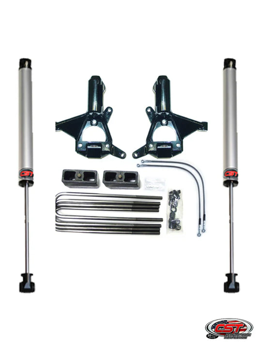 07-15 Chevy / GMC 1500 2wd 3.5-5.5" Stage 2 Suspension System