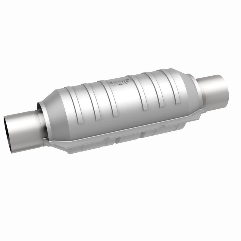 MagnaFlow Catalytic Converter 2 in Inlet 2 in Outlet 11 in Length SS