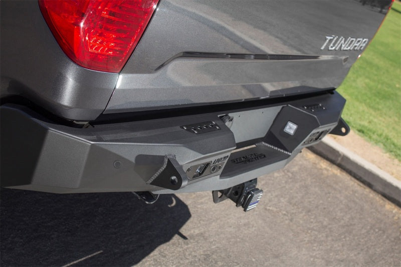 Addictive Desert Designs 2014+ Toyota Tundra Stealth Fighter Rear Bumper w/ Backup Sensor Cutouts