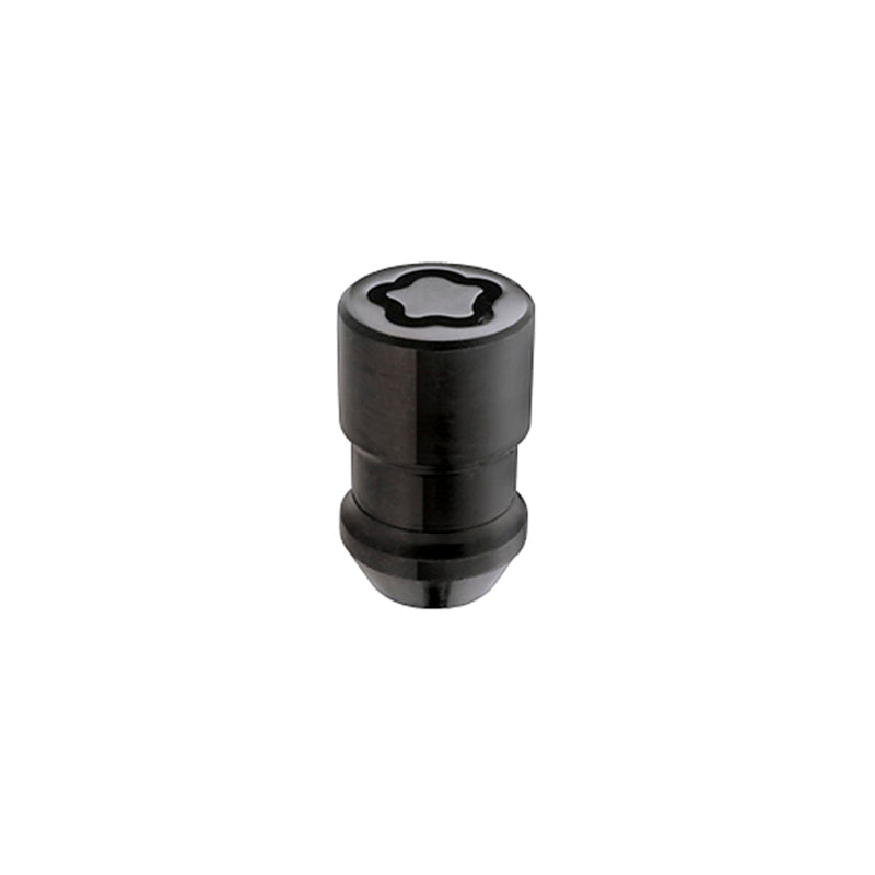 McGard Wheel Lock Nut Set - 5pk. (Cone Seat) M12X1.5 / 3/4 Hex / 1.46in. Length - Black