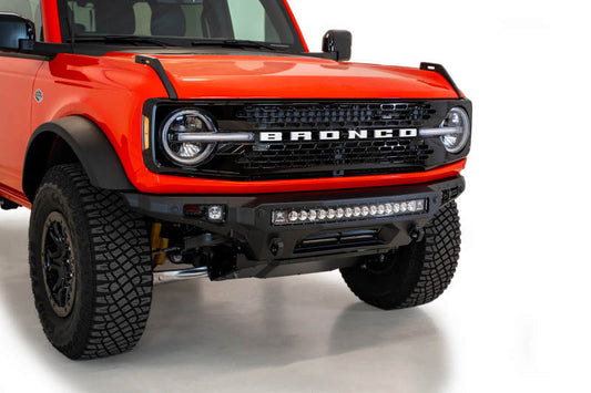 Addictive Desert Designs 2021+ Ford Bronco Stealth Fighter Front Bumper w/ Winch Mount