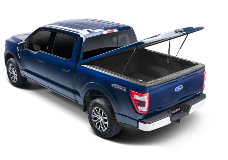 UnderCover 22-23 Ford F-150 Crew Cab 5.7ft Elite LX Bed Cover - Atlas Blue