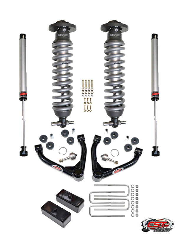 07-18 Chevy / GMC 1500 4wd 3.5" Stage 3 Suspension System (Cast Steel O.E.)