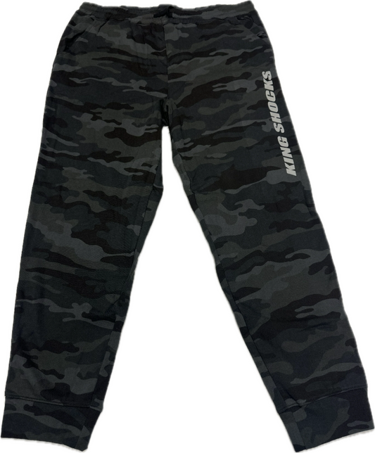 KING SHOCKS DARK CAMO SWEAT PANTS