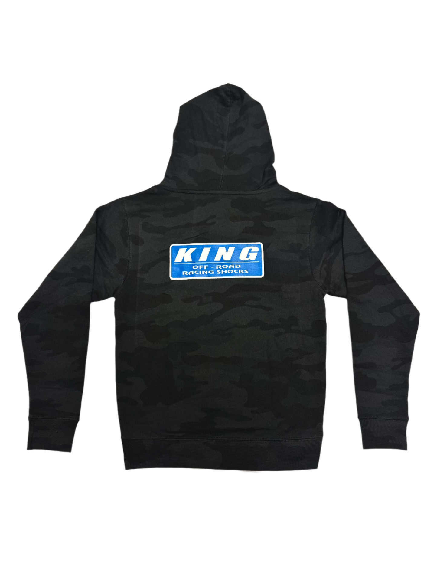 **KIDS** KING SHOCKS OG LOGO BLACK CAMO PULLOVER HOODIE