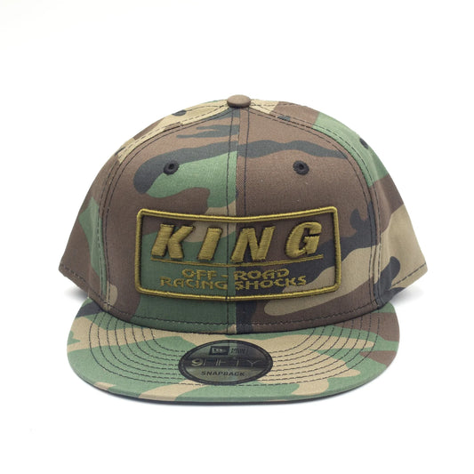 KING SHOCKS 9FIFTY CAMO OLIVE CAP (CAMO SNAPBACK)