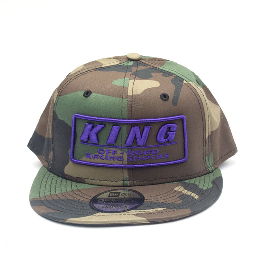 KING SHOCKS 9FIFTY CAMO PURPLE CAP (CAMO SNAPBACK)