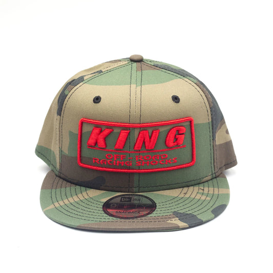 KING SHOCKS 9FIFTY CAMO RED CAP (CAMO SNAPBACK)