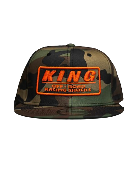 KING SHOCKS 9FIFTY CAMO ORANGE CAP (CAMO SNAPBACK)