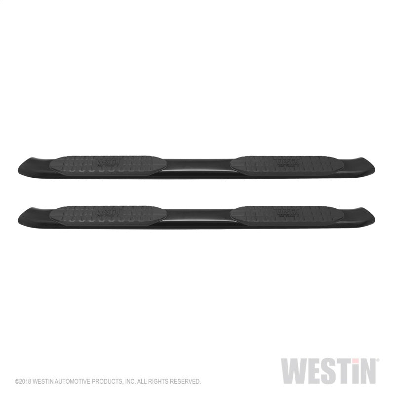 Westin 2015-2018 Ford F-150 SuperCrew PRO TRAXX 5 Oval Nerf Step Bars - Black